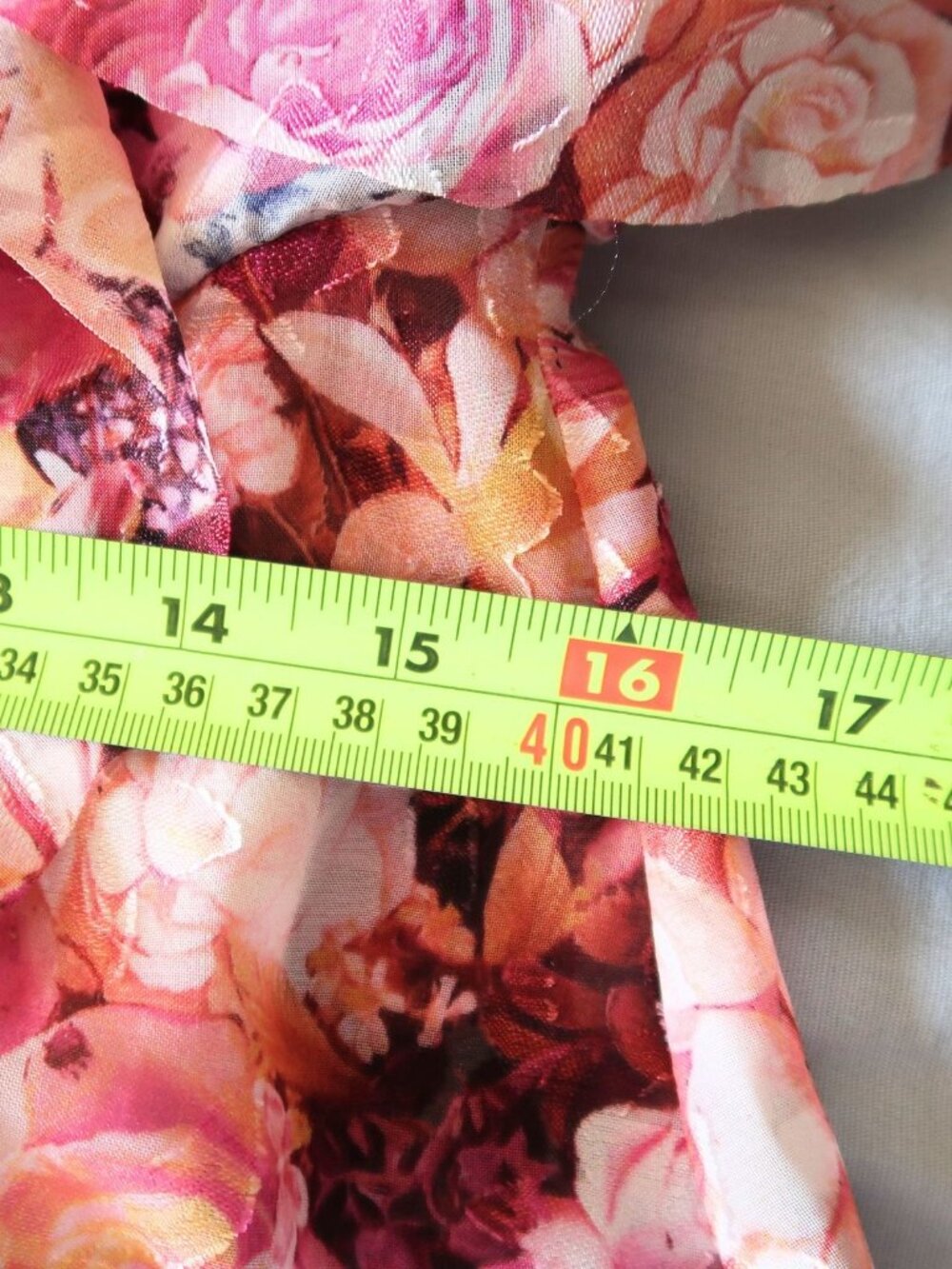 NWT Elliatt Perla Frilled Maxi Dress gown in Floral pink XXL - Picture 12 of 16